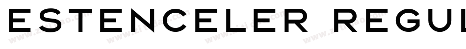 Estenceler Regular字体转换
